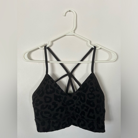 Balance Athletica Vitality Lux Form Bra Panther Black Sports Bra Size M - Picture 3 of 9